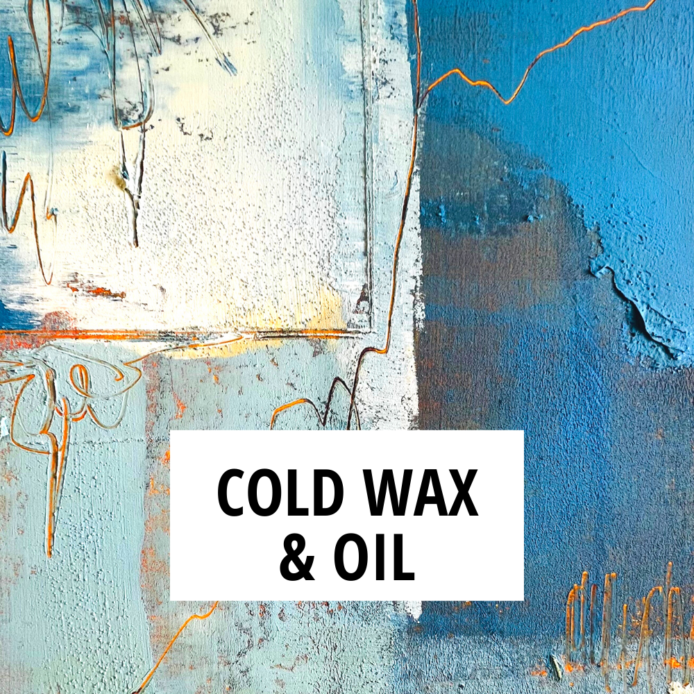 Cold Wax & Oil – Levee Art Gallery